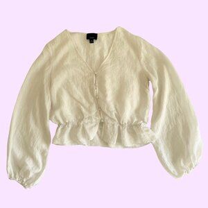 Lumiere Cream Blouse